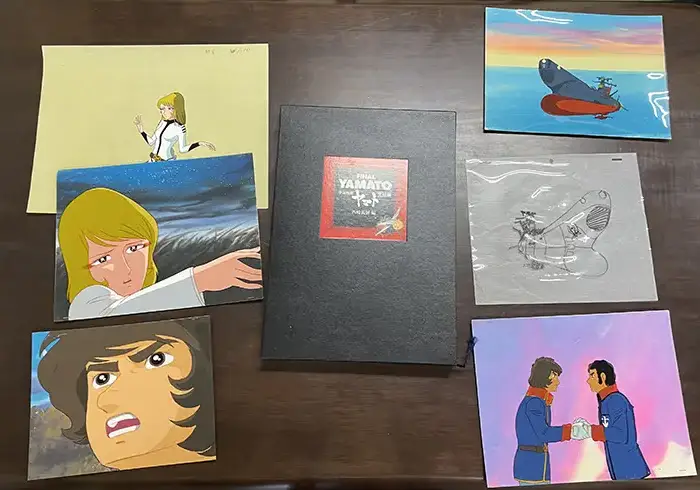買取実績】アニメセル画・ムック『宇宙戦艦ヤマト 完結編』『戦闘メカ
