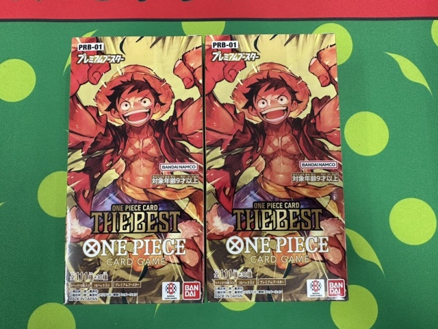 ワンピースカード】『ONE PIECE CARD THE BEST』開封！気になる封入率
