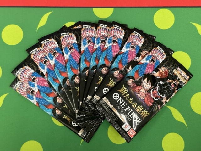 ワンピースカード】新弾 OP-09『新たなる皇帝』開封！気になる封入率を