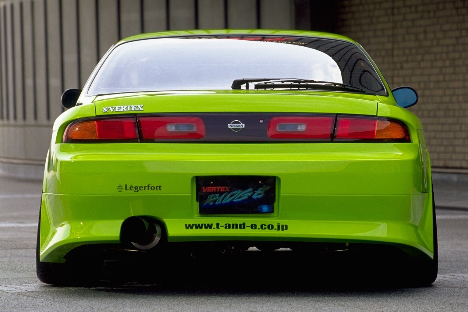 VERTEX RIDGE S14シルビア 前期 リヤバンパースポイラー