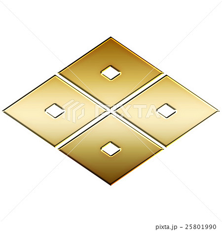家紋（武田信玄）四つ目菱 Family crestのイラスト素材 [25801990] - PIXTA
