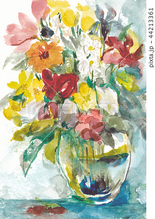 꽃のイラスト素材 [44213361] - PIXTA