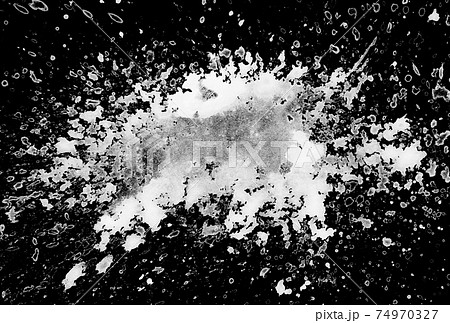 黒と白の水彩スプラッシュ背景素材のイラスト素材 [74970327] - PIXTA