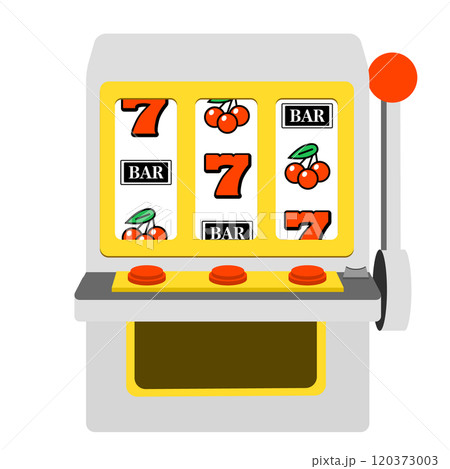 スロットマシンのイラスト はずれのイラスト素材 [120373003] - PIXTA