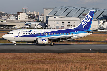 JA307K ANA Wings Boeing 737-500 | Planespotters.net