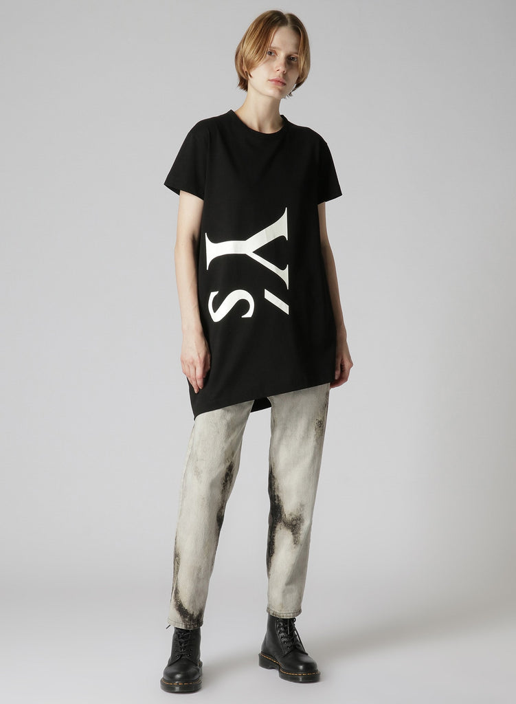 トップス Y's for men COTTON SHIRT Y's for men LOGO PRINT LONG