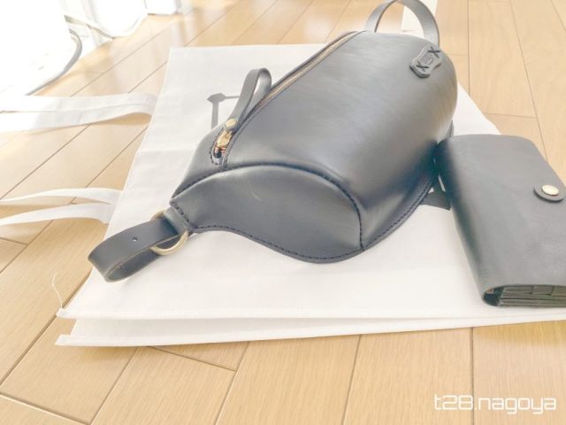 限定色】デニムブルー HERZ 立体マチ・ボディバッグ F-5 ウエスト