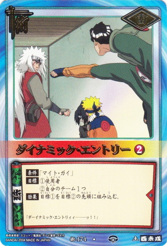 カード名「マイト・ガイ」(1 枚)｜NARUTOカードゲーム