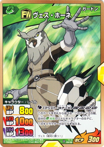 カード種類「キャラクター」(4 枚)｜イナズマイレブンGo