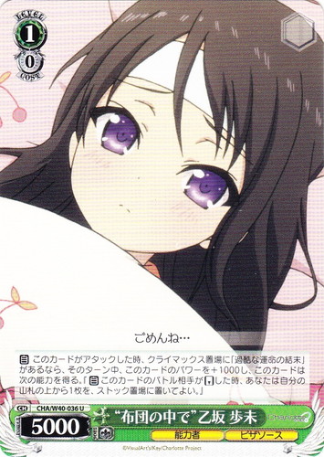 作品名「Charlotte」(25 枚)｜ヴァイスシュヴァルツ