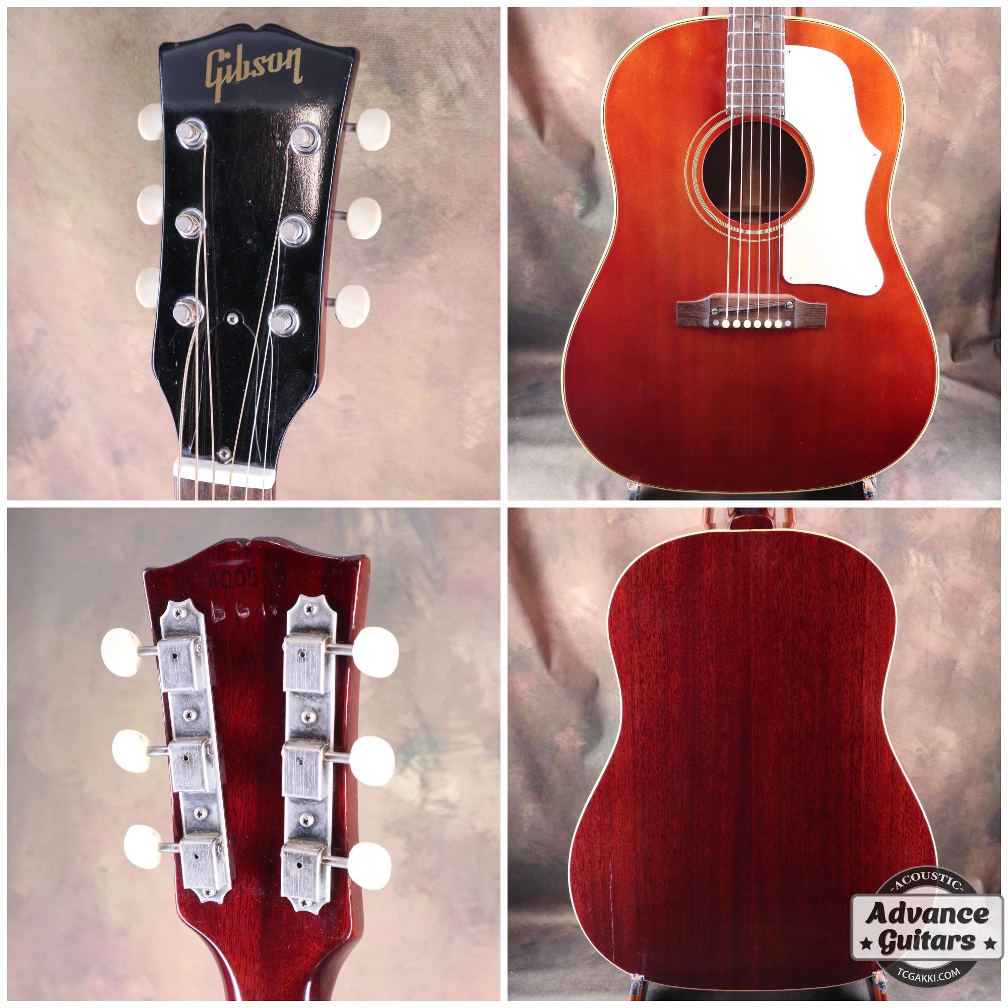 1966年製 J-45 Cherry Red “BGN” Stamped