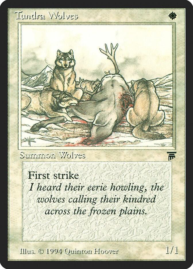 Tundra Wolves - Legends - Magic: The Gathering - TCGplayer.com