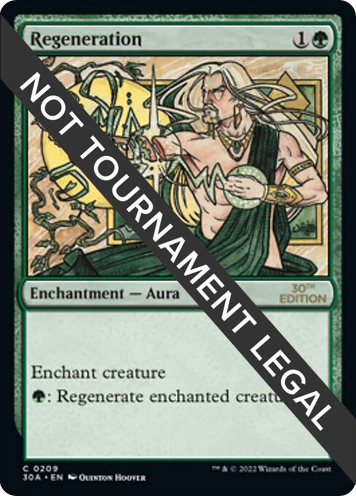 Regeneration - 30th Anniversary Edition - Magic: The Gathering