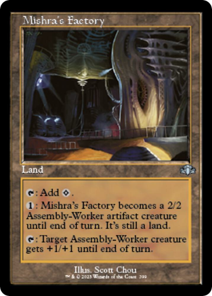 Mishra's Factory (Retro Frame) - Dominaria Remastered - Magic: The