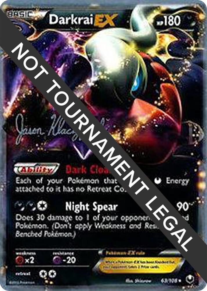 Darkrai EX - 2013 (Jason Klaczynski) - World Championship Decks