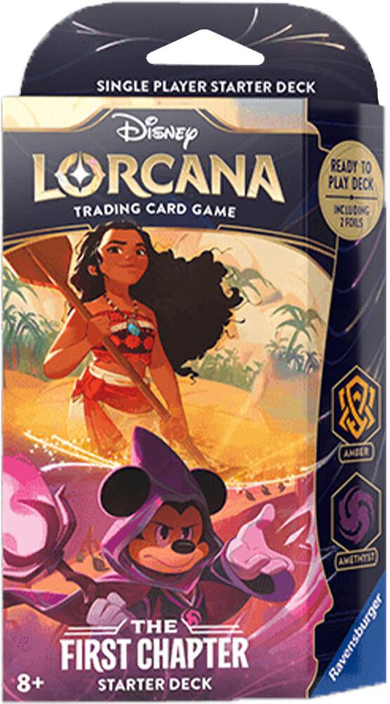 Disney Lorcana: The First Chapter Starter Deck (Amber & Amethyst