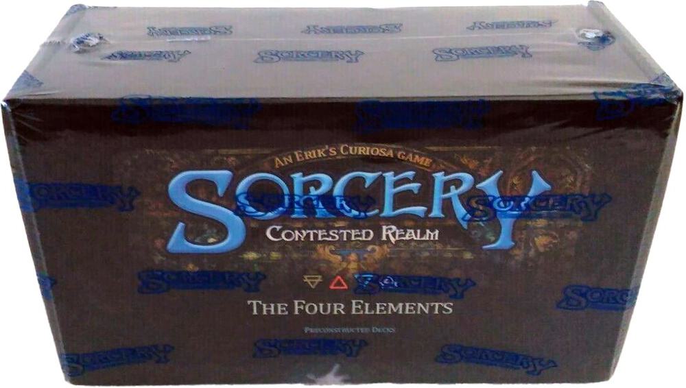 The Four Elementals Preconstructed Deck Box - Alpha - Sorcery
