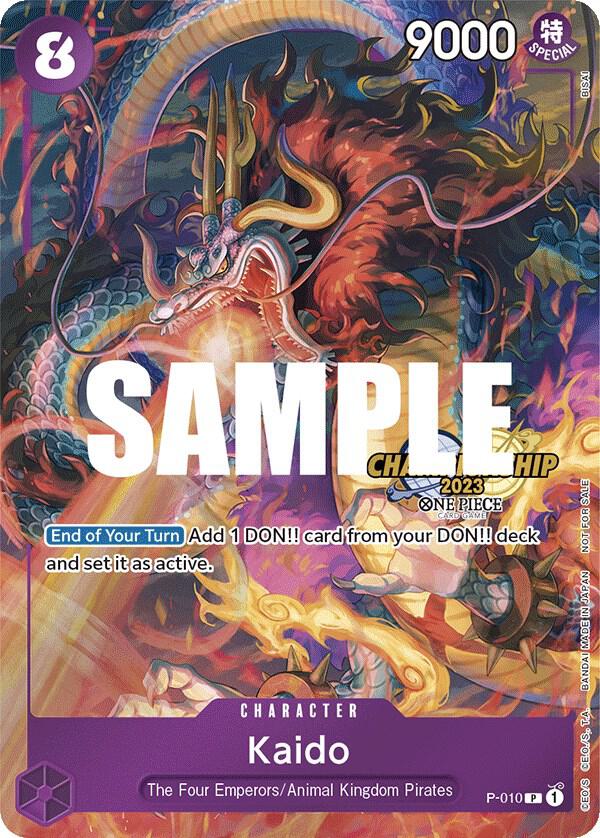 Kaido (CS 2023 Celebration Pack) - One Piece Promotion Cards - One