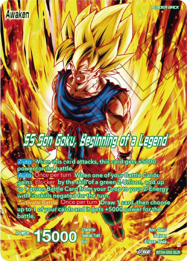 Son Goku // SS Son Goku, Beginning of a Legend (SLR) - Beyond