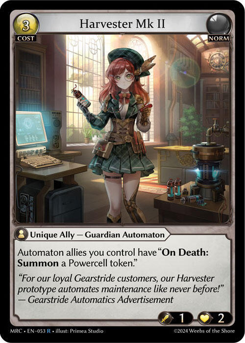 Harvester Mk II - Mercurial Heart - Grand Archive TCG - TCGplayer.com