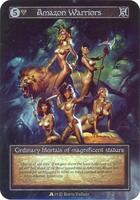 Amazon Warriors (Alpha Investments Promo) (Foil) - Beta - Sorcery
