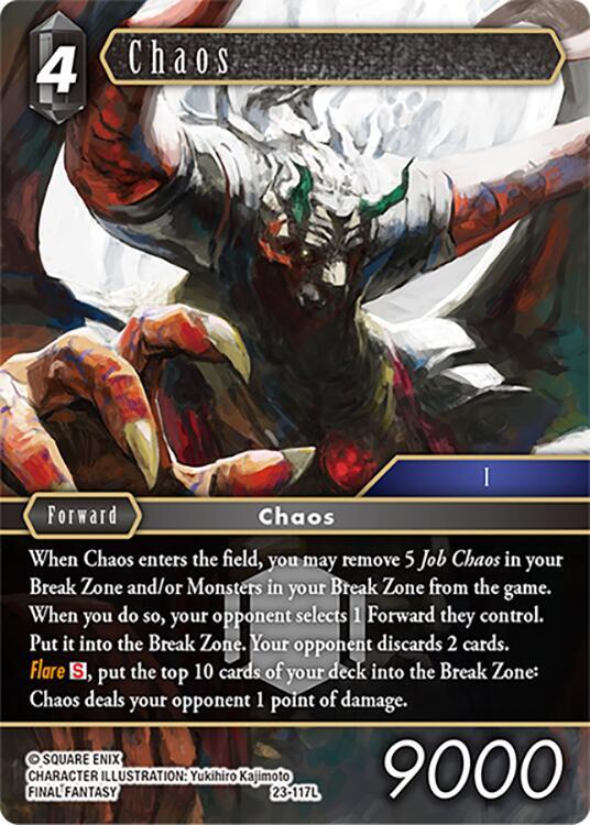 Chaos - Hidden Trials - Final Fantasy TCG - TCGplayer.com
