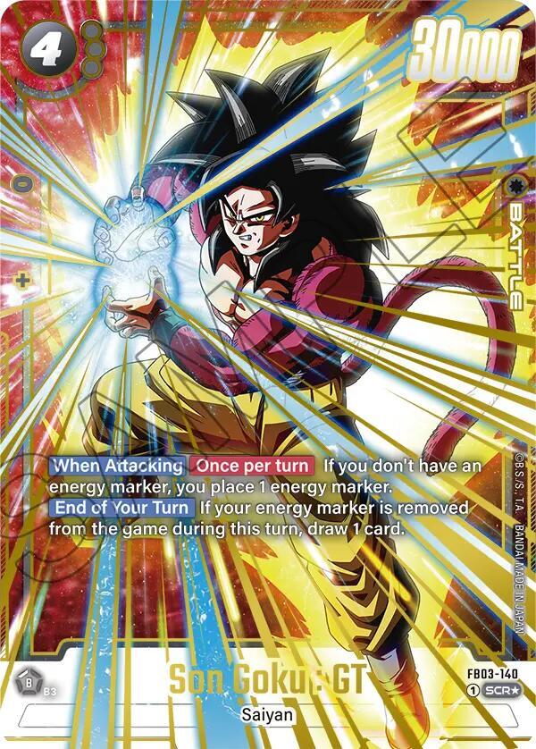 Son Goku : GT - FB03-140 (Alternate Art) - Raging Roar - Dragon