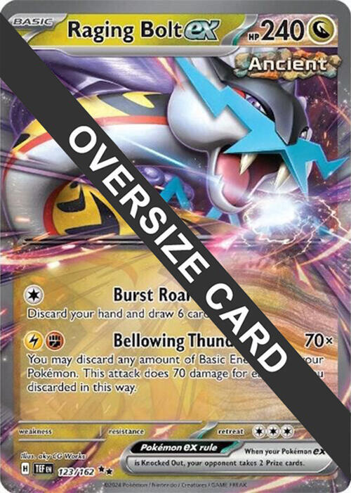 Raging Bolt ex - 123/162 - Jumbo Cards - Pokemon - TCGplayer.com