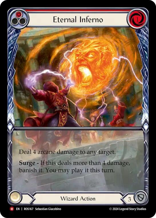 Eternal Inferno (Extended Art) - Rosetta - Flesh and Blood TCG