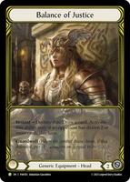 Balance of Justice (Golden) - FAB183 - Flesh and Blood: Promo