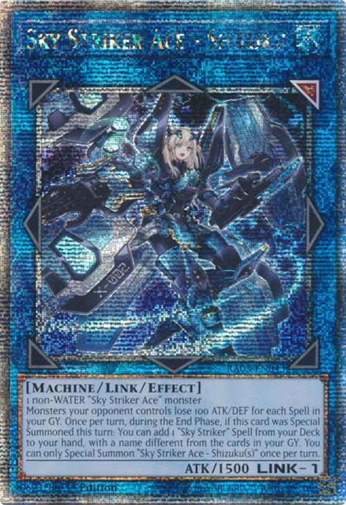 Sky Striker Ace - Shizuku (Quarter Century Secret Rare) - Quarter
