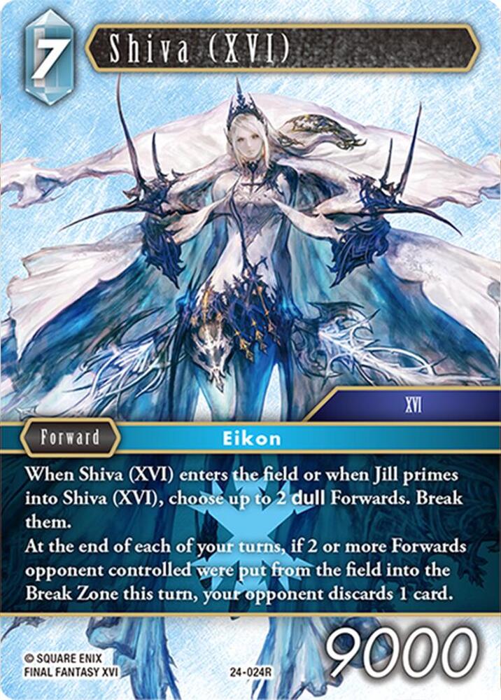 Shiva (XVI) - Hidden Legends - Final Fantasy TCG - TCGplayer.com