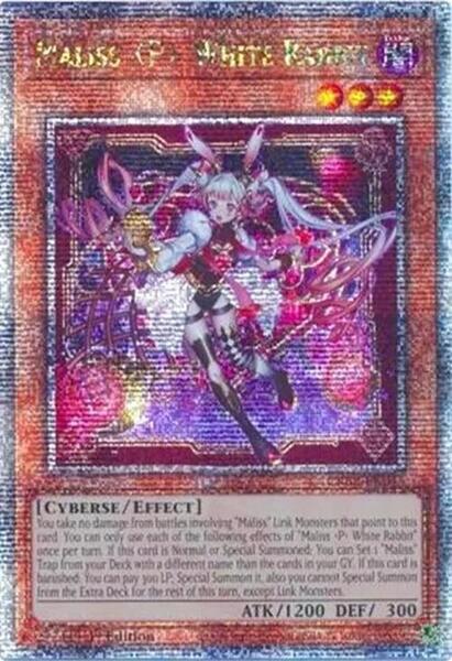 Maliss P White Rabbit (Quarter Century Secret Rare) - Crossover Maliss P White Rabbit (Quarter Century Secret Rare) - Crossover