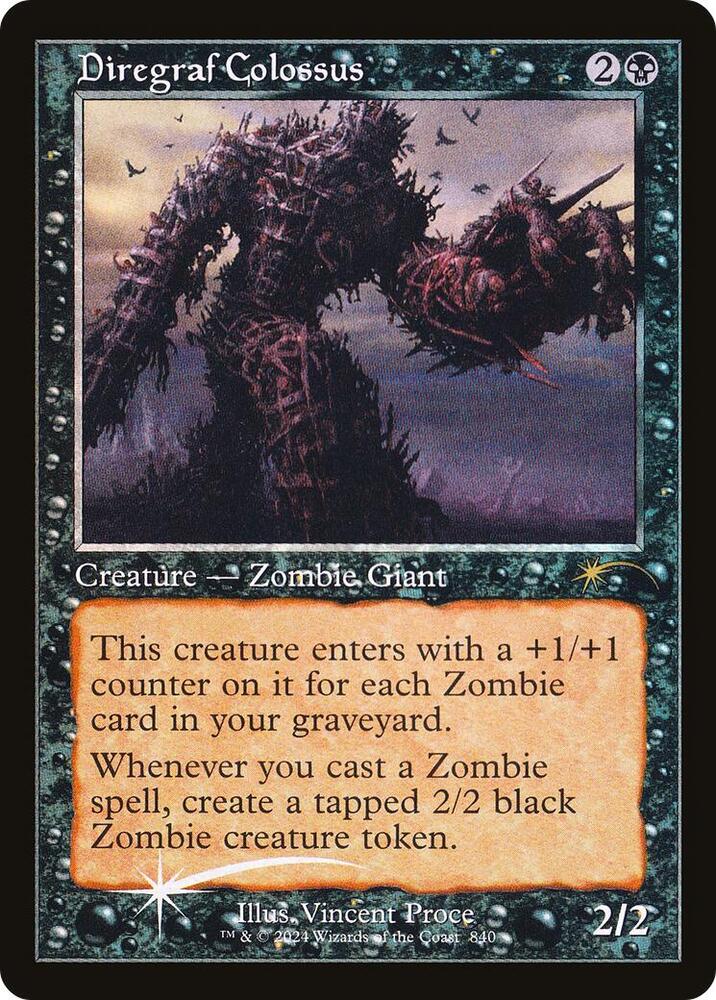 Diregraf Colossus (Retro Frame) - Secret Lair Drop Series - Magic