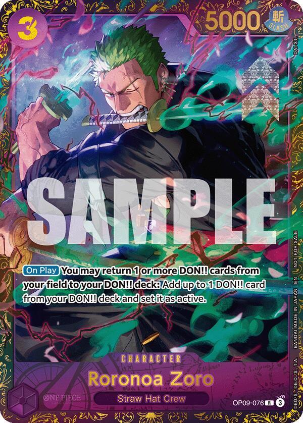Roronoa Zoro (Championship 25-26 Regionals Season 1) - One Piece