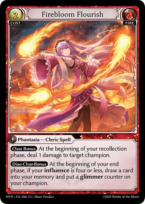 Firebloom Flourish - Abyssal Heaven - Grand Archive TCG