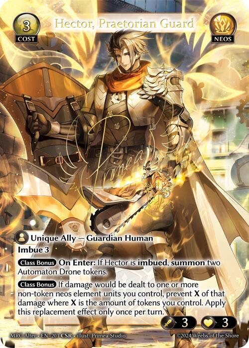 Hector, Praetorian Guard (CSR) - Mercurial Heart Alter Edition