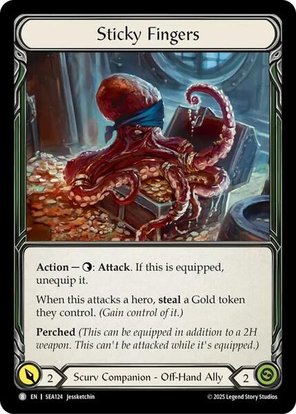 Sticky Fingers // Treasure Island - High Seas - Flesh and Blood