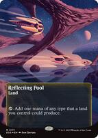 Reflecting Pool (0171) (Borderless) (Galaxy Foil) - Edge of