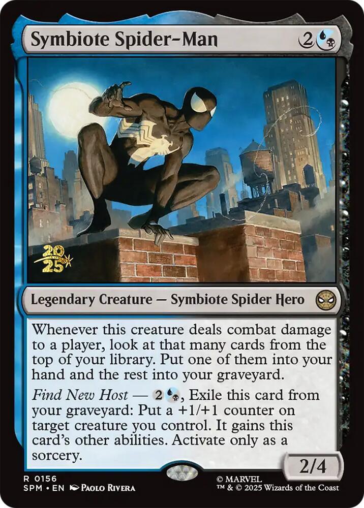 Symbiote Spider-Man - Prerelease Cards - Magic: The Gathering