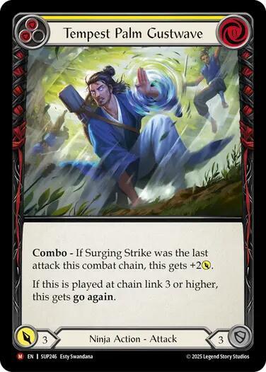 In the Palm of Your Hand flesh and blood Tempest Palm Gustwave