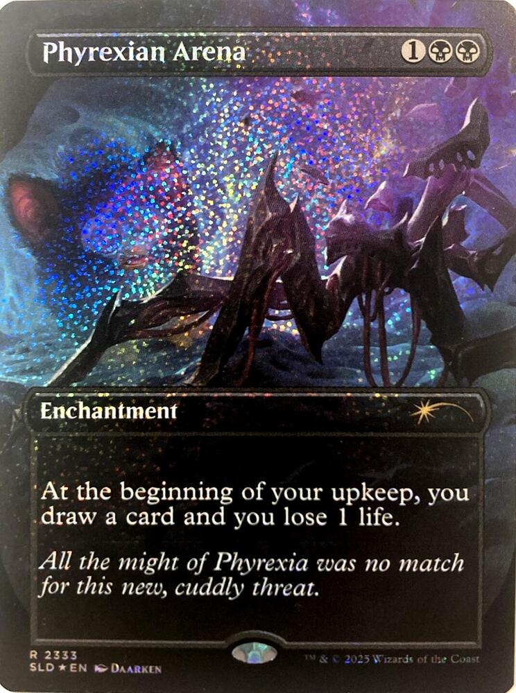 Phyrexian Arena (Confetti Foil) - Secret Lair Drop Series - Magic
