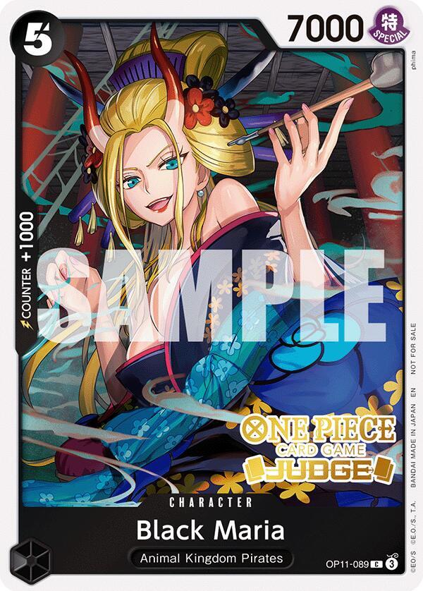 Black Maria (Judge Pack Vol. 7) - One Piece Promotion Cards - One