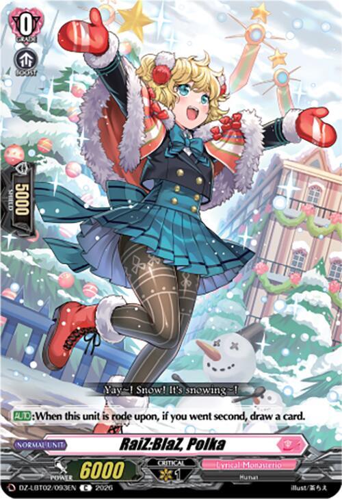 RaiZ:BlaZ, Polka - DZ-LBT02: Lyrical Monasterio Season of Wonders