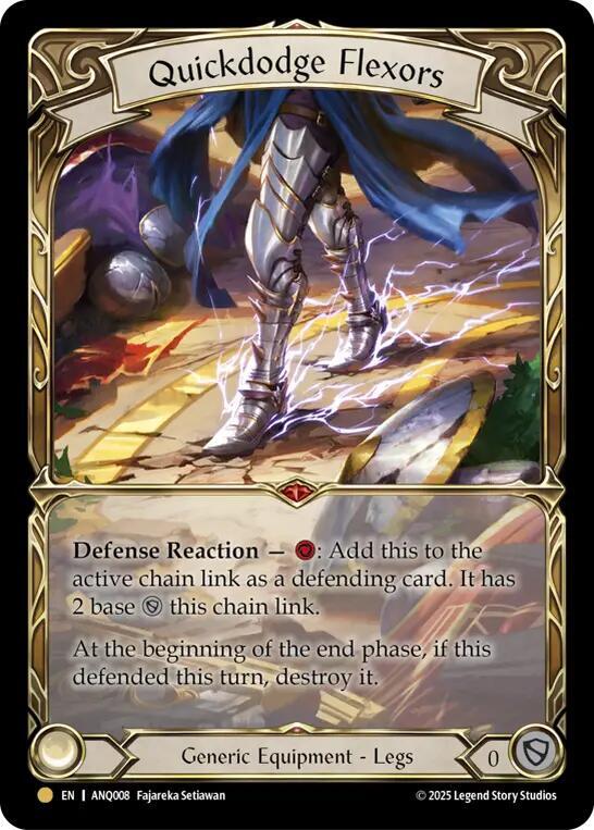 Quickdodge Flexors - Compendium of Rathe - Antiquity Pack - Flesh