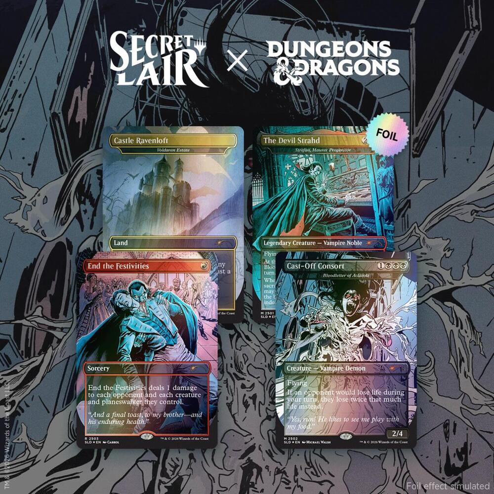 シンタロー様専ウルザの物語foil secret lair 2枚セット Full-of-Foils
