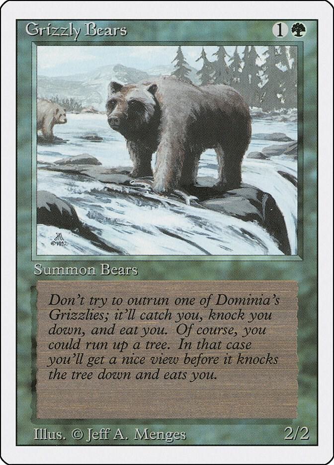Grizzly Bears - Revised Edition - Magic: The Gathering - TCGplayer.com