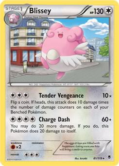 Blissey - 81/119 (Cosmos Holo) - Miscellaneous Cards & Products