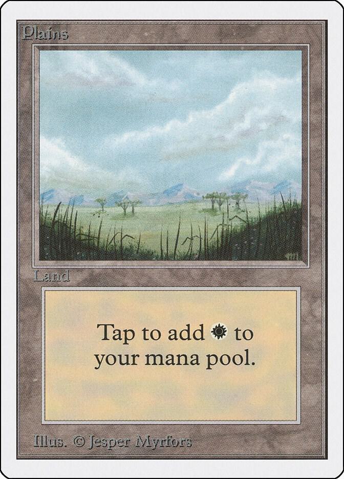Plains (B) - Unlimited Edition - Magic: The Gathering - TCGplayer.com