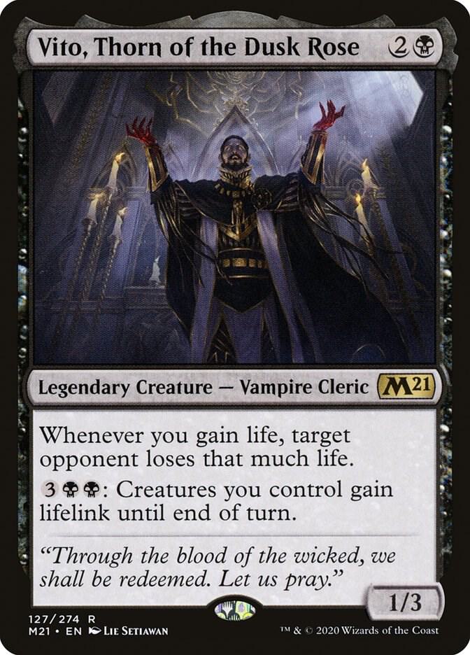 Vito, Thorn of the Dusk Rose - Core Set 2021 - Magic: The